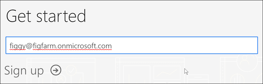 Sign Up Window - Power BI Sales Dashboard